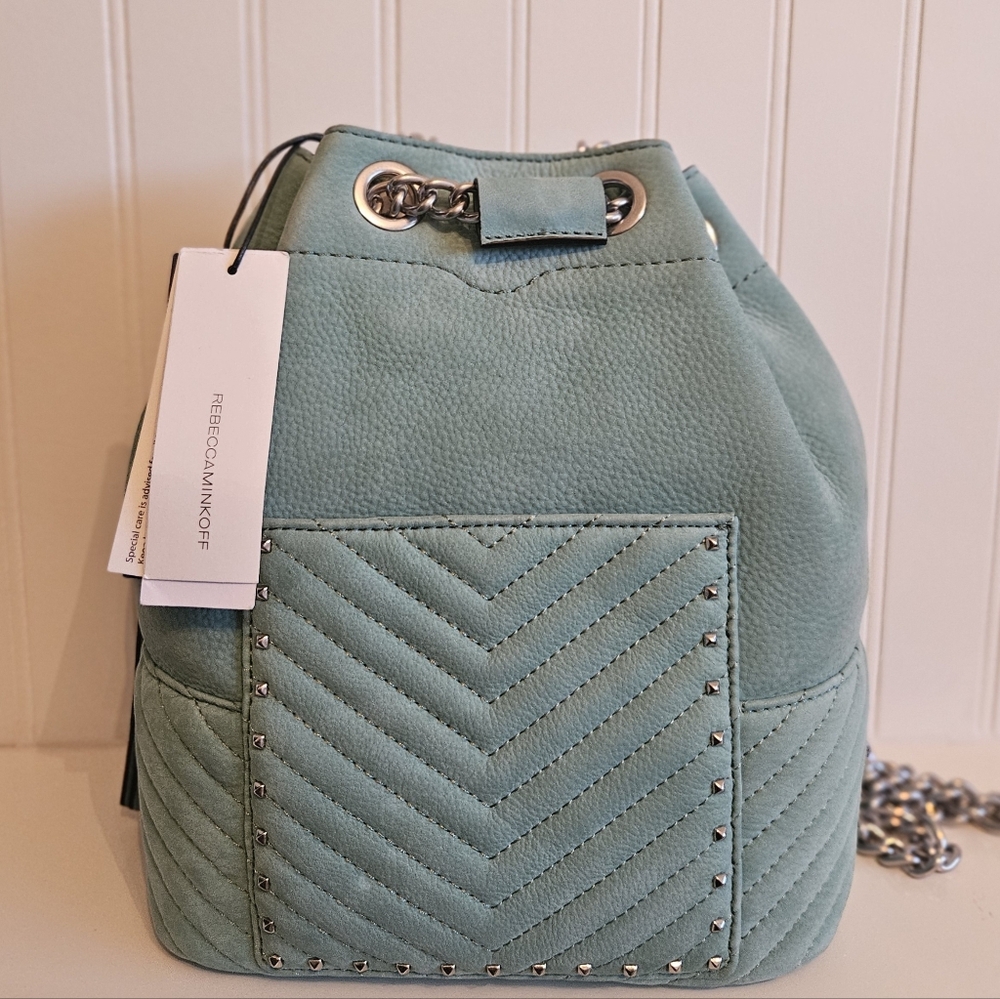 New Rebecca Minkoff Leather Convertible Backpack 🎒